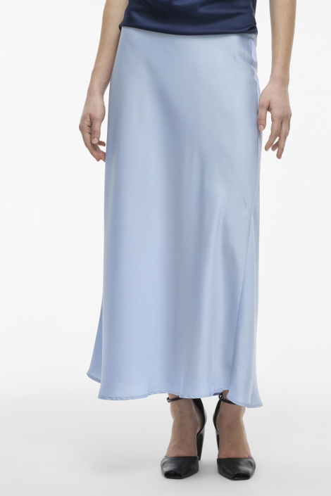 Vila viellette hw midi skirt - noos